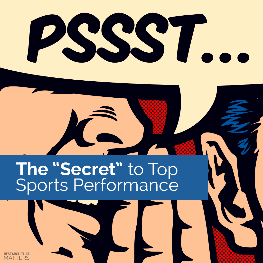 the secret to top sports performance